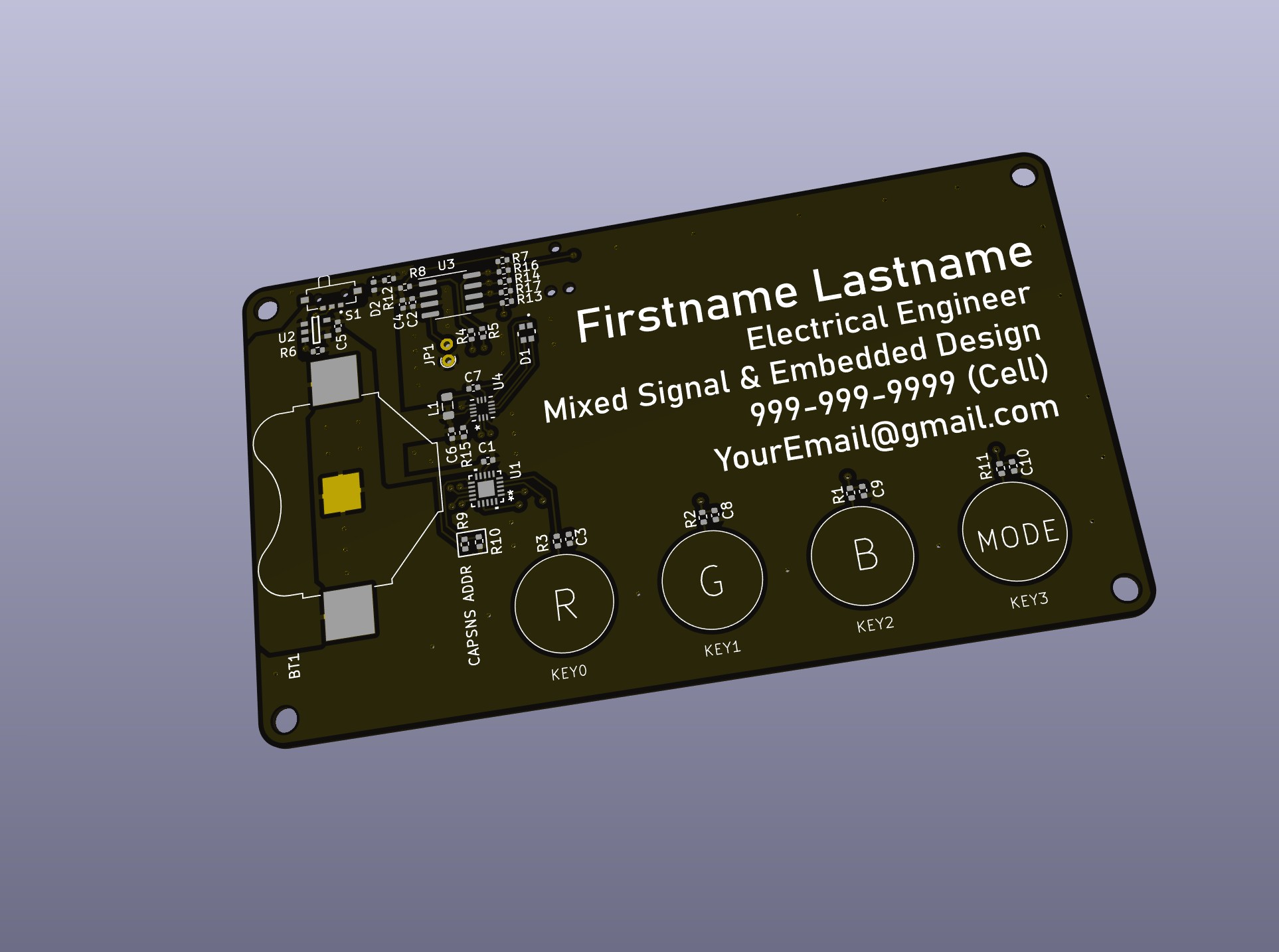 Embedded Business Card